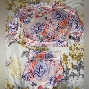 Karolina & Sophia 2T Sweater & Bummies Lounge Set